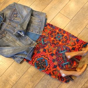 LuLaRoe Cassie skirt (L) LLR